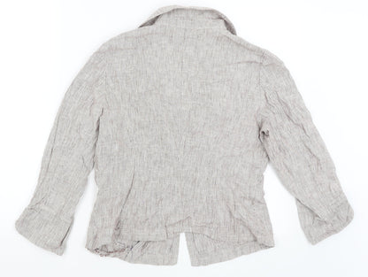 Per Una Womens Red Striped  Jacket Blazer Size 14