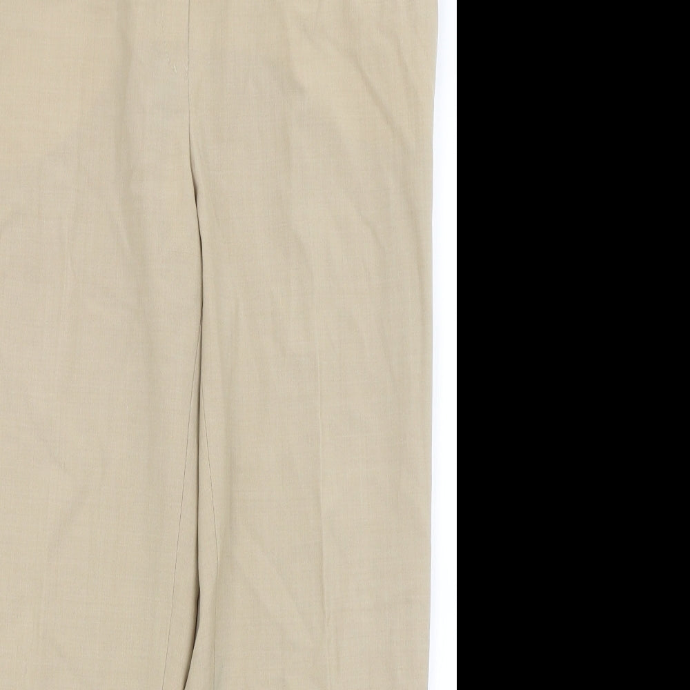 Womens UK Size 14 MICHELE Regular Fit  Beige Trousers