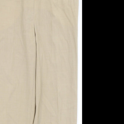 Womens UK Size 14 MICHELE Regular Fit  Beige Trousers
