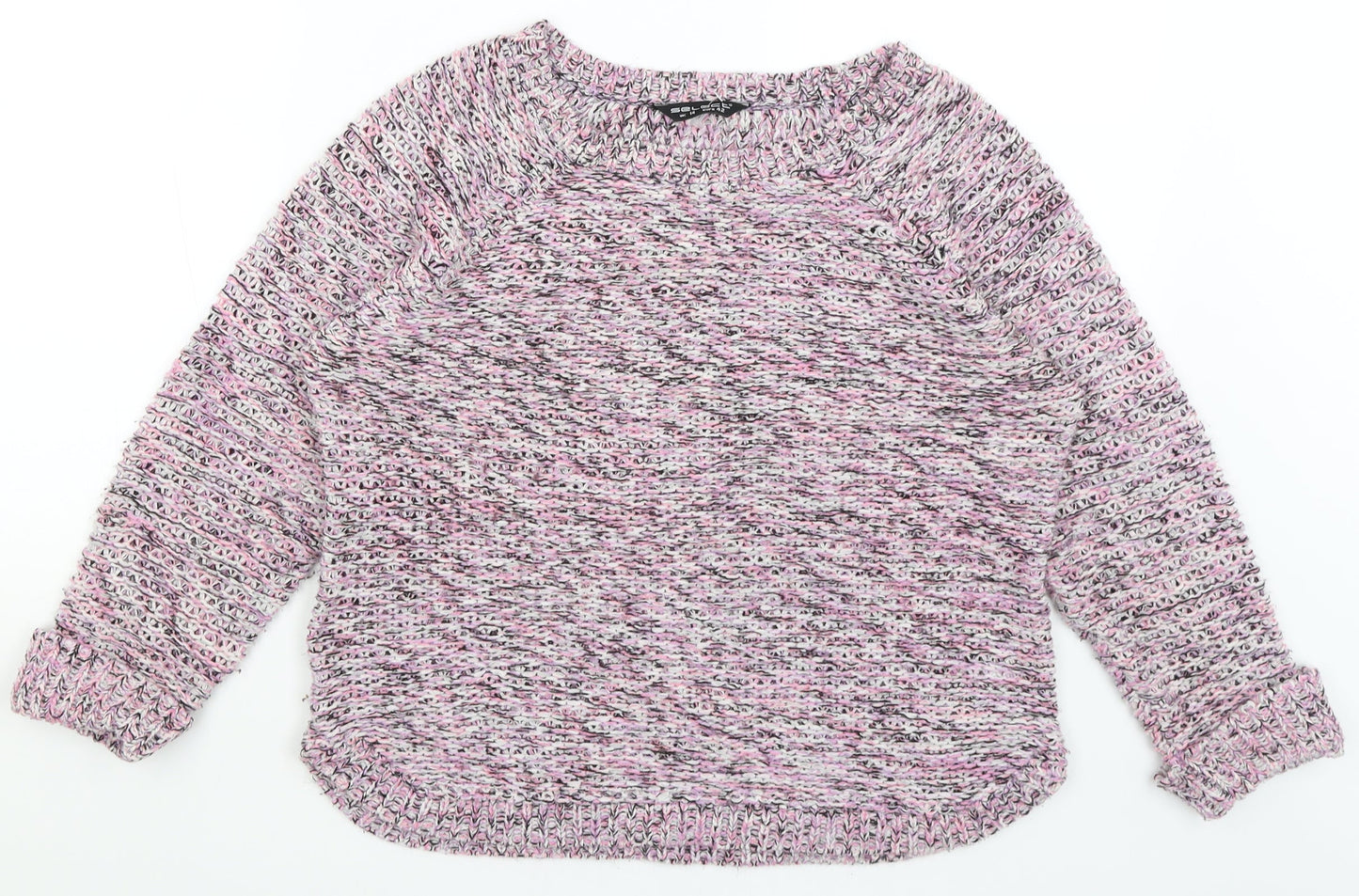Womens UK Size 14 Select Pink Pullover Jumper