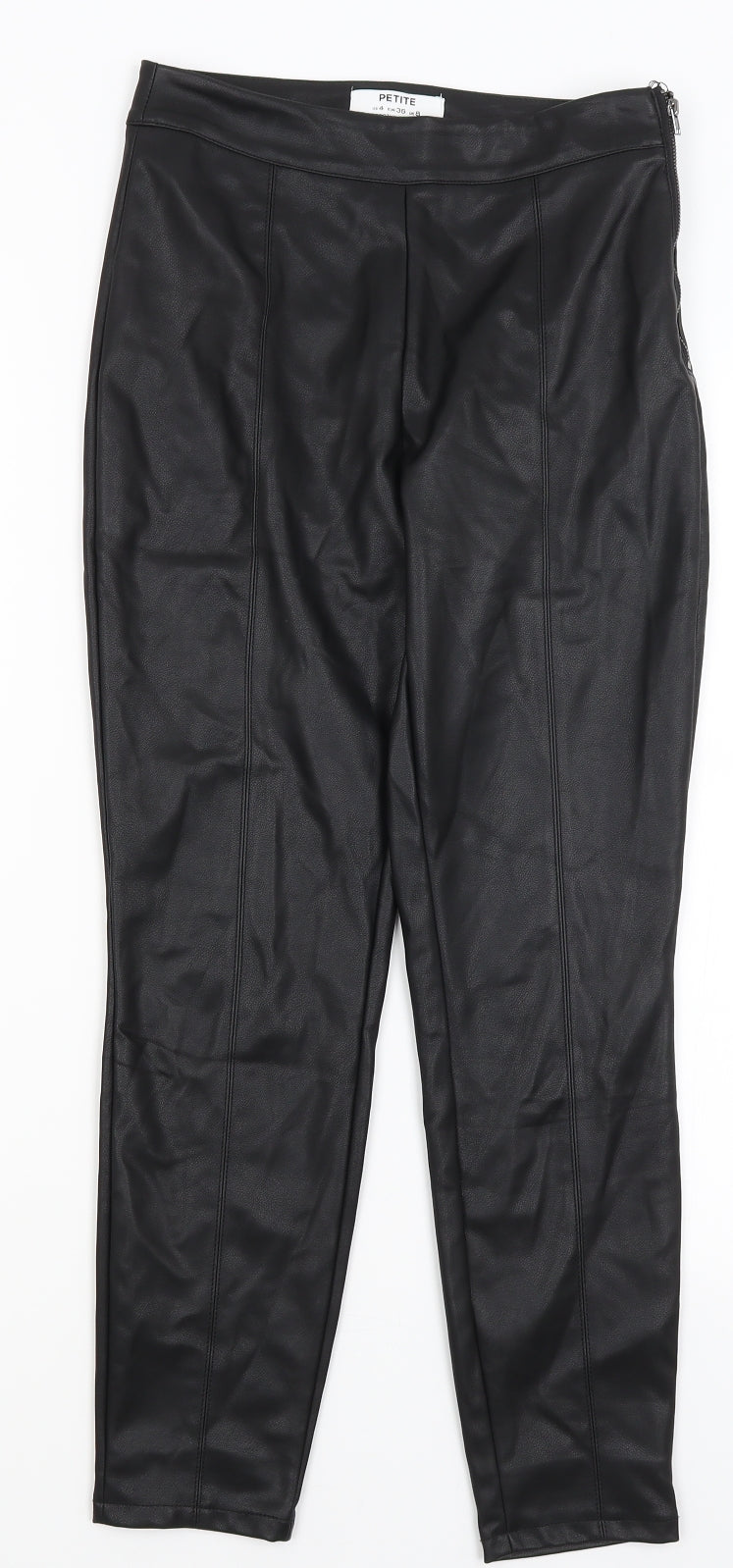 Womens UK Size 8 Dorothy Perkins Regular Fit  Black Trousers