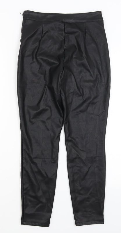 Womens UK Size 8 Dorothy Perkins Regular Fit  Black Trousers