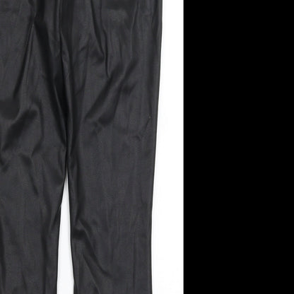 Womens UK Size 8 Dorothy Perkins Regular Fit  Black Trousers