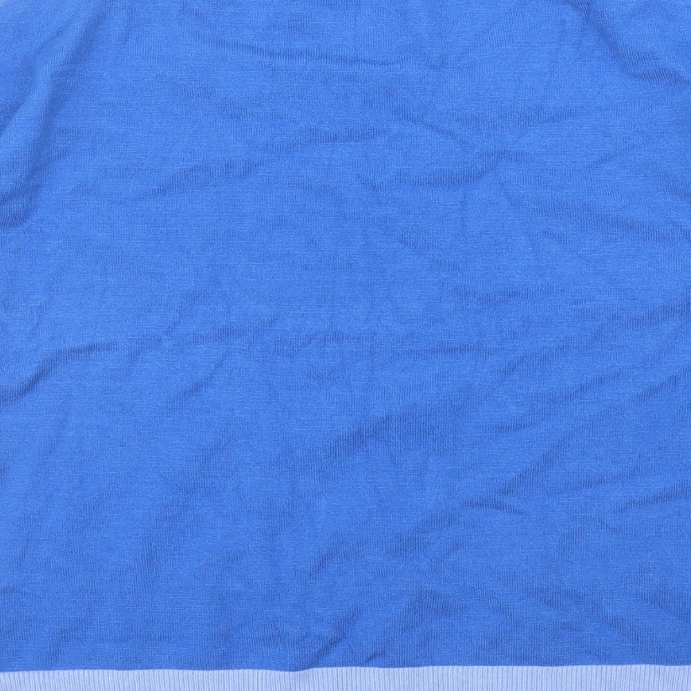 Womens UK Size 8 M&S Blue Pullover Jumper