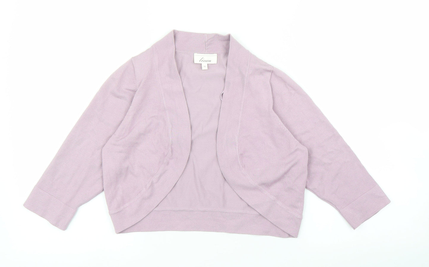 Womens UK Size M Linea Purple Cardigan Jumper
