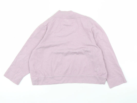 Linea Womens Purple   Cardigan Jumper Size M