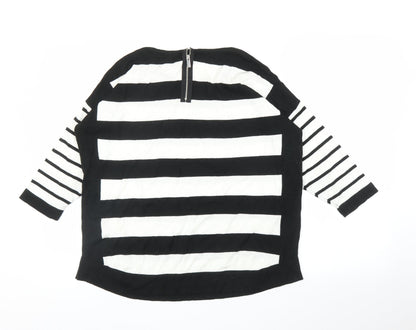 Womens UK Size M Wallis Black Pullover Jumper