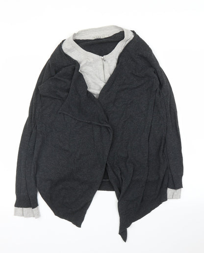 Womens UK Size M Kookai Grey Cardigan Jumper