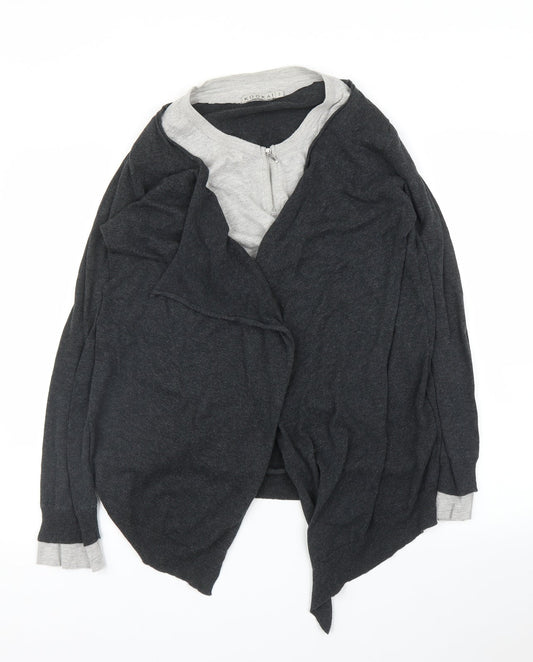 Kookai Womens Grey   Cardigan Jumper Size M