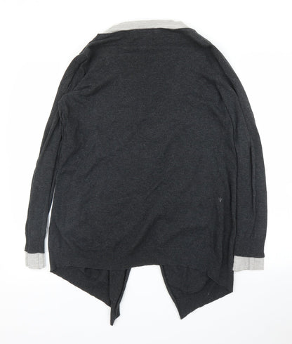 Womens UK Size M Kookai Grey Cardigan Jumper