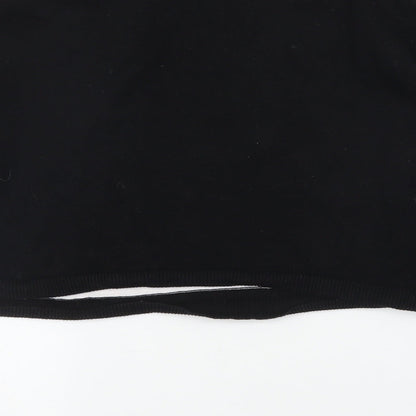 Womens UK Size 10 Topshop Black Pullover Jumper