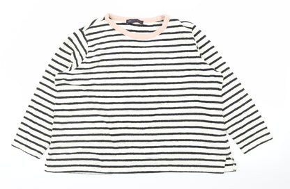 Womens UK Size 18 M&S White Pullover Jumper