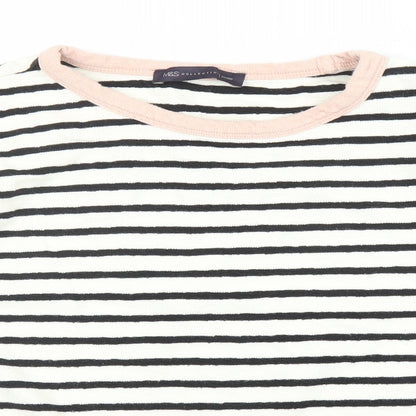 Womens UK Size 18 M&S White Pullover Jumper