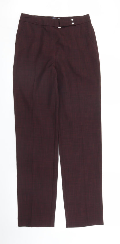 Womens UK Size 8 M&S Regular Fit  Purple Trousers