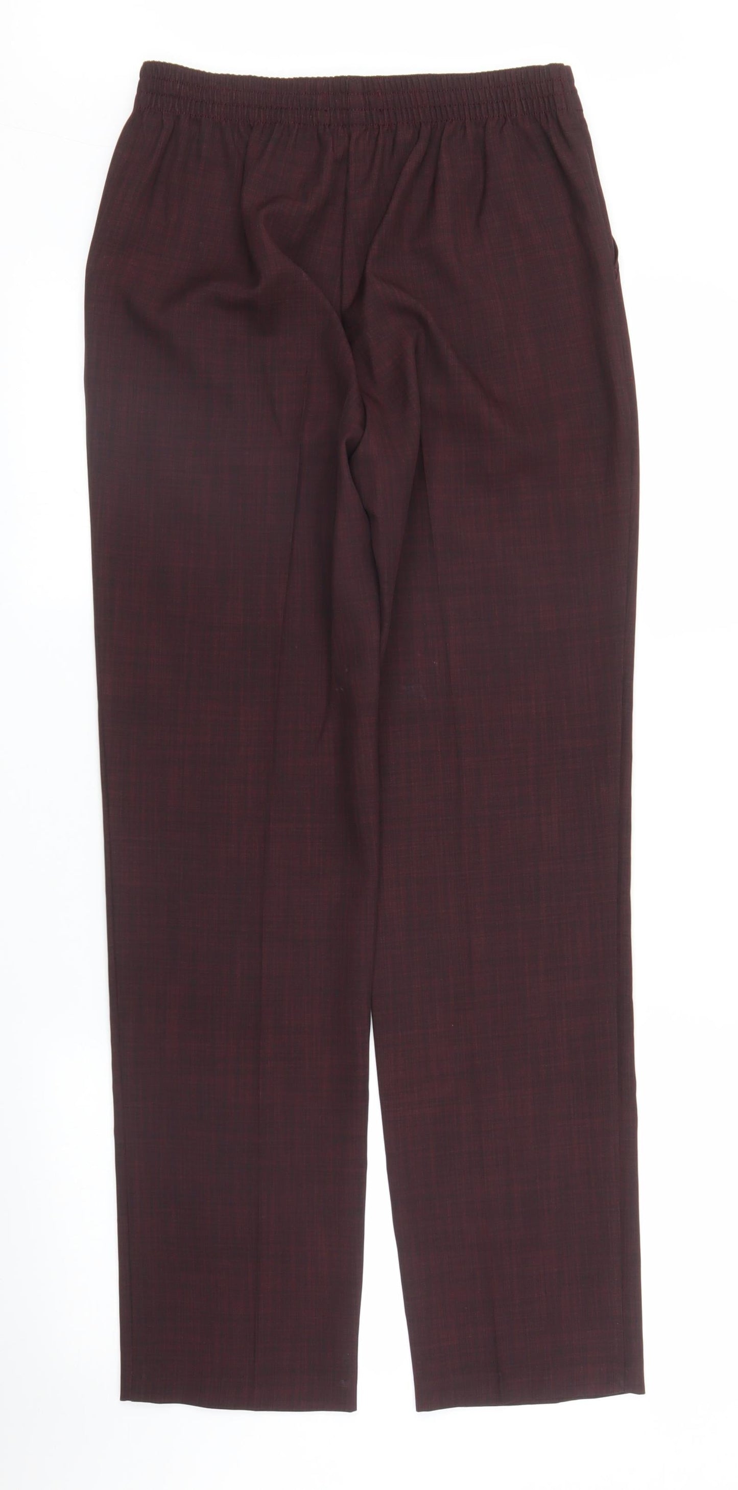 Womens UK Size 8 M&S Regular Fit  Purple Trousers