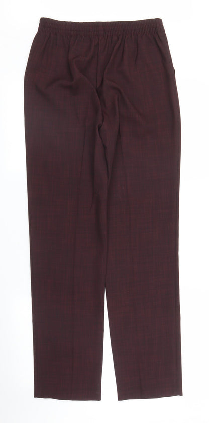 Womens UK Size 8 M&S Regular Fit  Purple Trousers