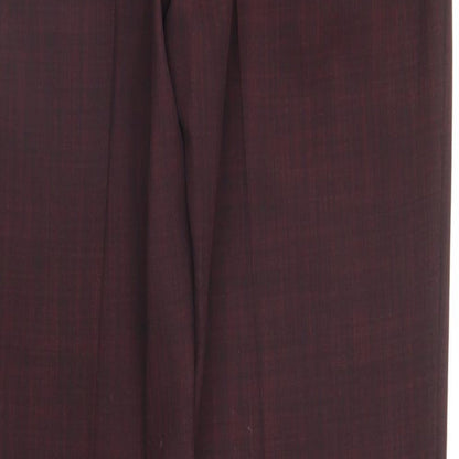 Womens UK Size 8 M&S Regular Fit  Purple Trousers