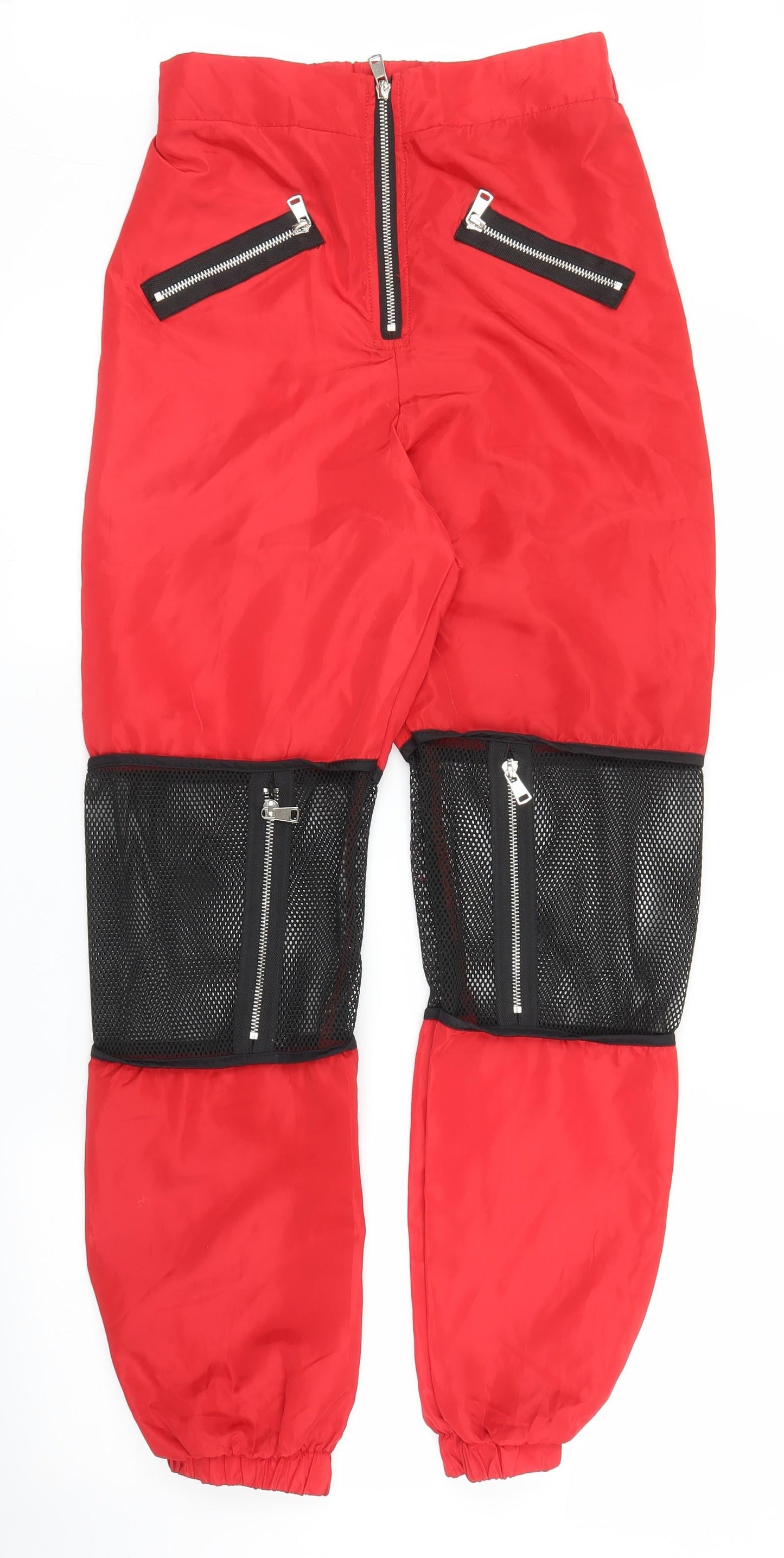 Mens UK Size S Vicabo Regular Fit Snow Pants Red Trousers