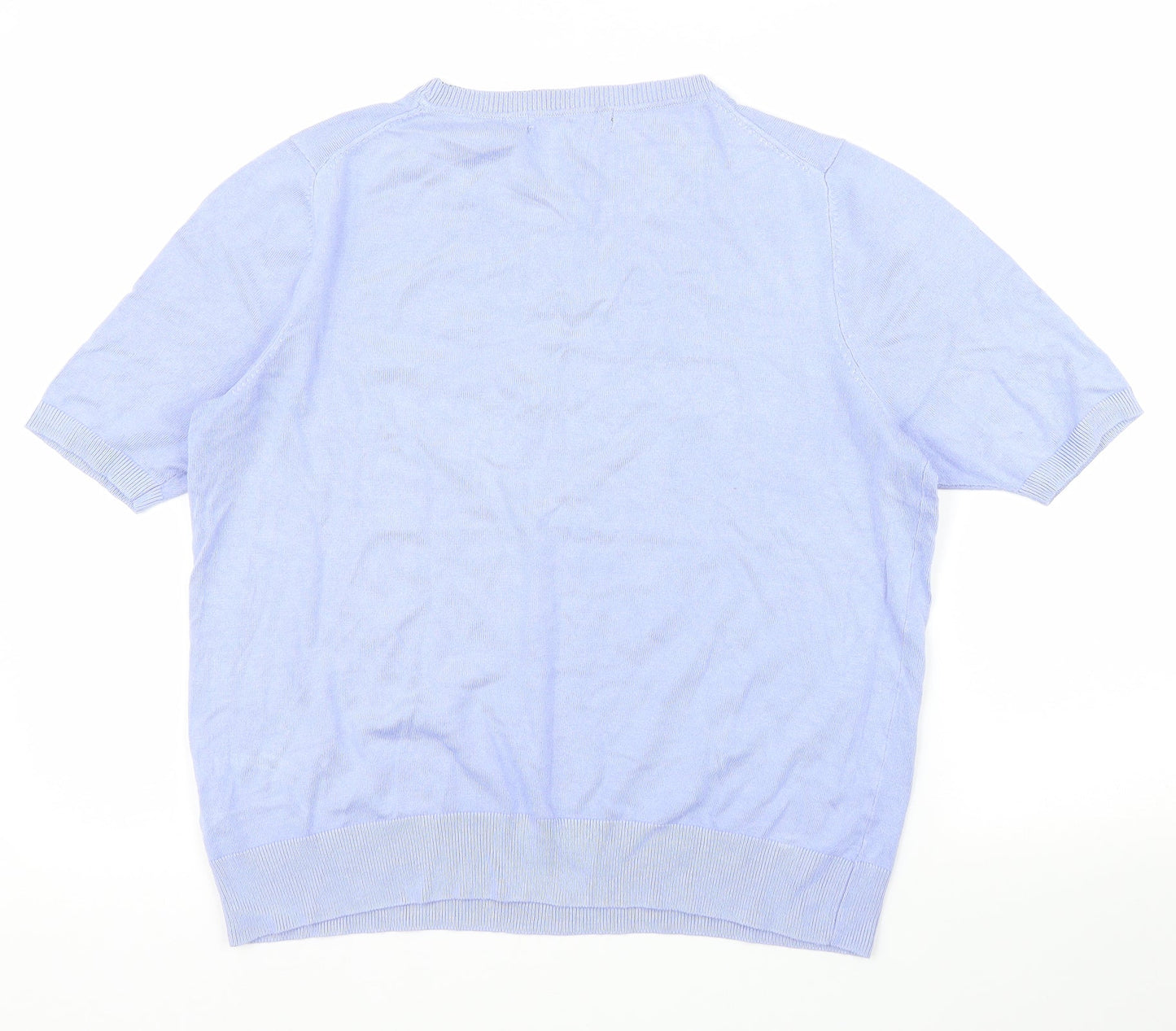 M&S Womens Purple   Basic Blouse Size 14