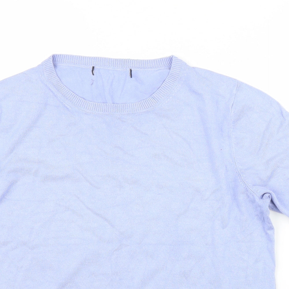 M&S Womens Purple   Basic Blouse Size 14