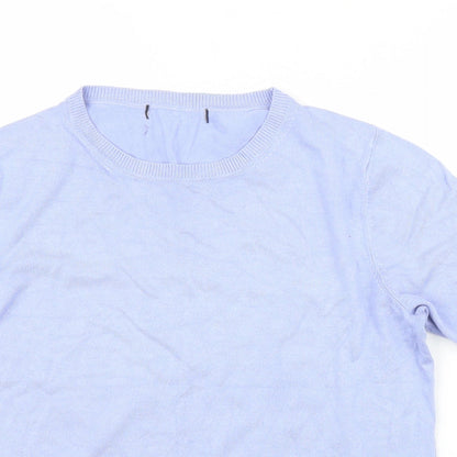 M&S Womens Purple   Basic Blouse Size 14