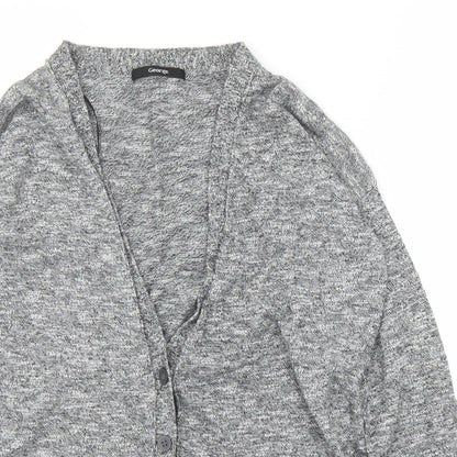 George Womens Grey   Cardigan Jumper Size 8
