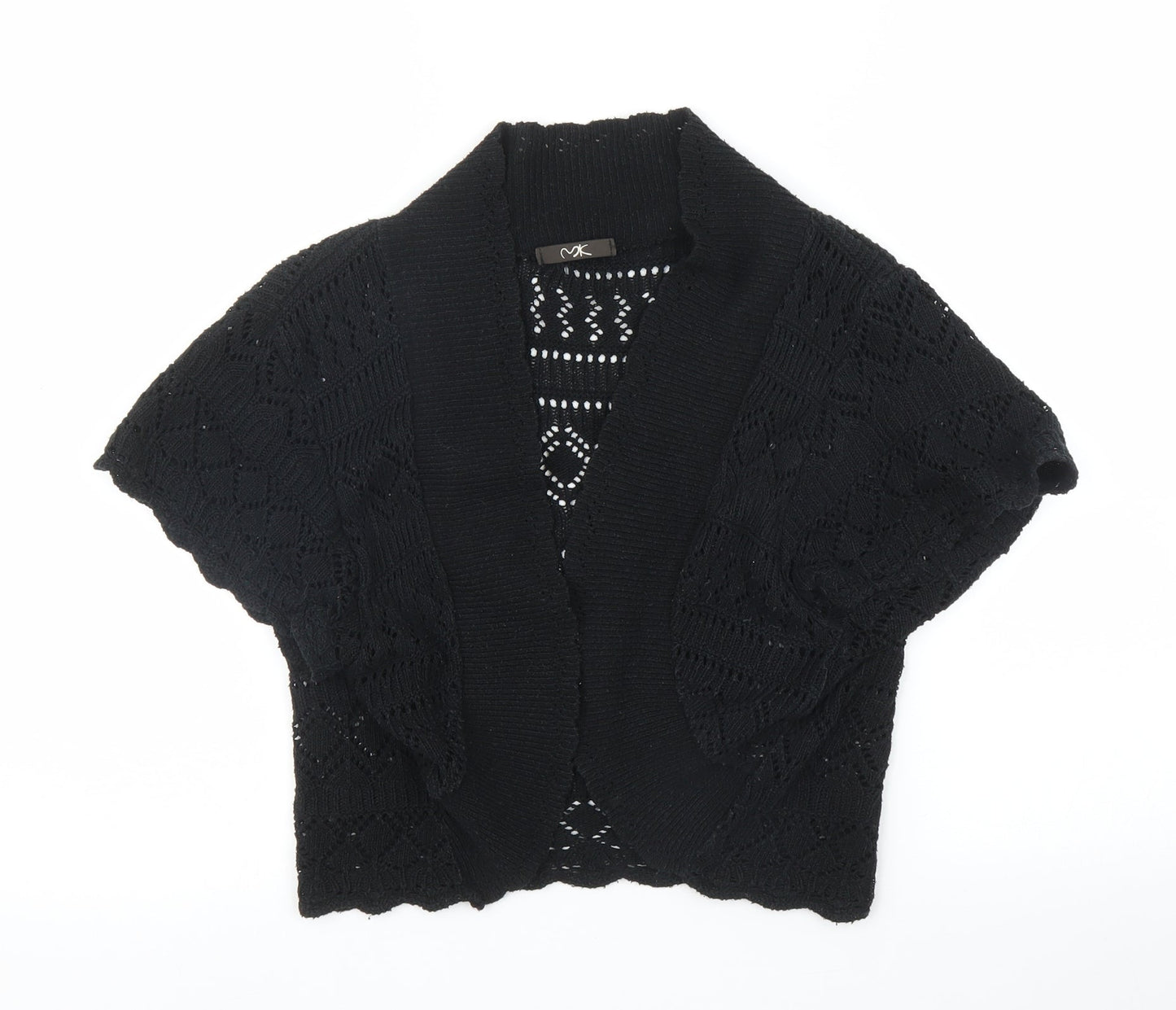Womens UK Size 18 MK Black Cardigan Jumper