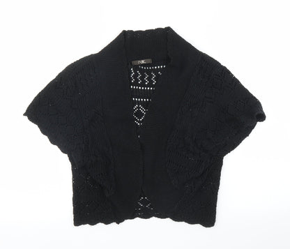 Womens UK Size 18 MK Black Cardigan Jumper