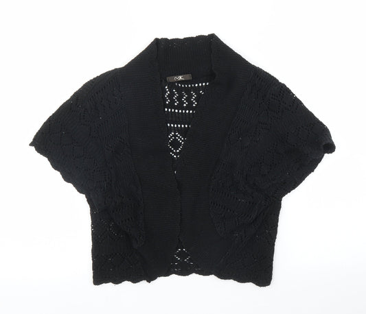 Womens UK Size 18 MK Black Cardigan Jumper