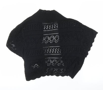 Womens UK Size 18 MK Black Cardigan Jumper
