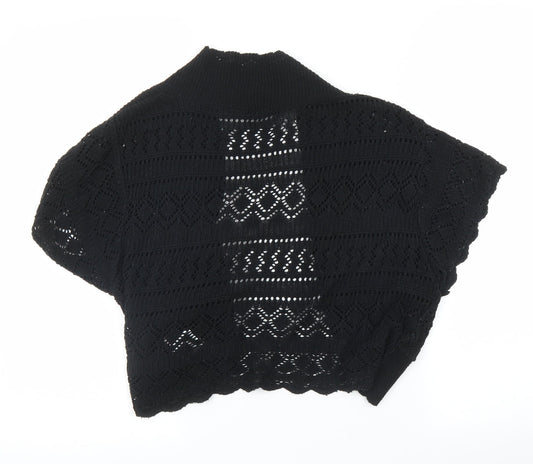 Womens UK Size 18 MK Black Cardigan Jumper