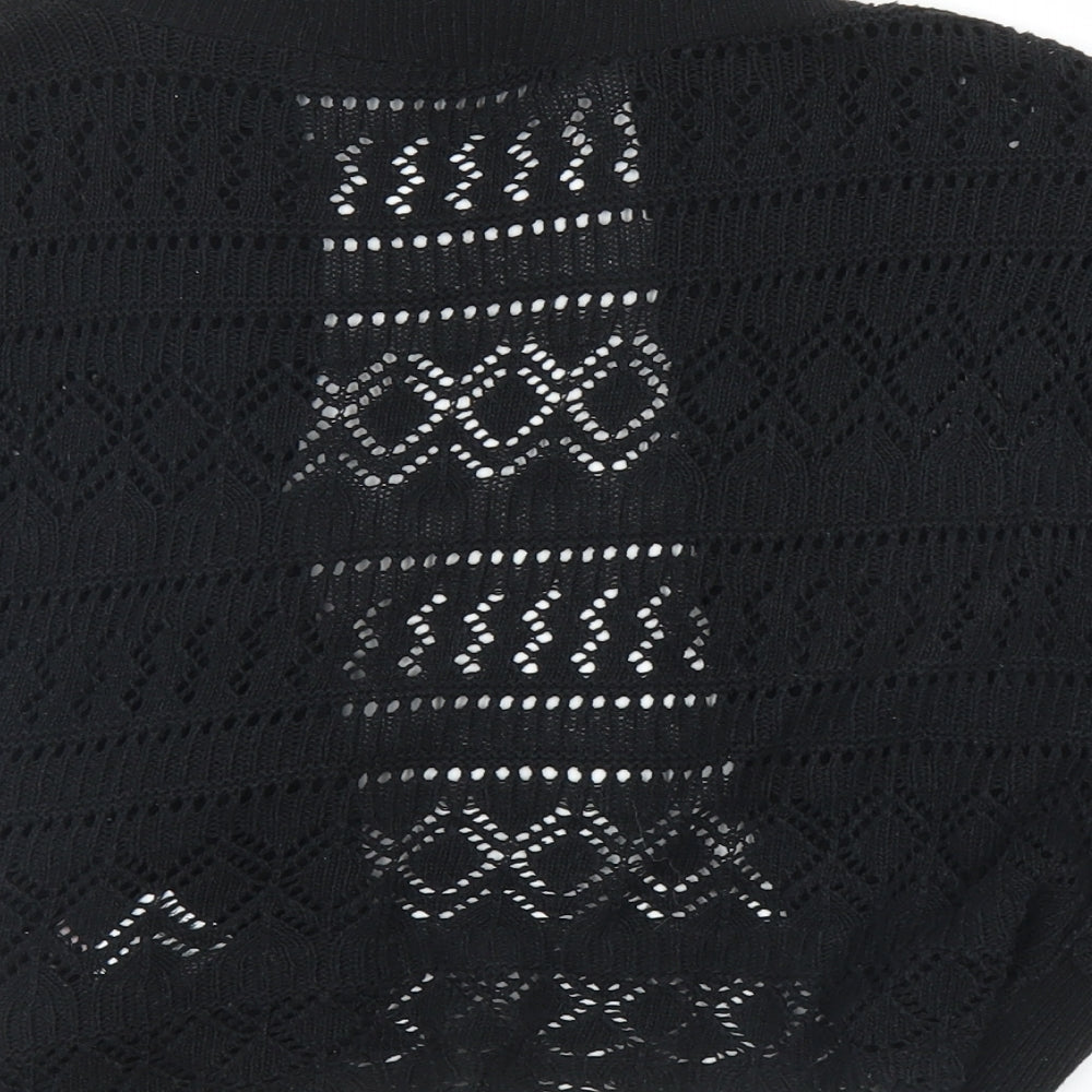 Womens UK Size 18 MK Black Cardigan Jumper