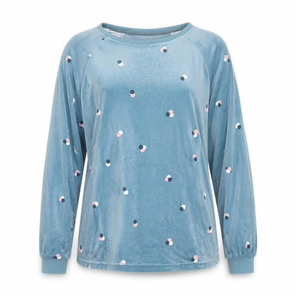Womens UK Size XS Primark Blue Pullover Jumper