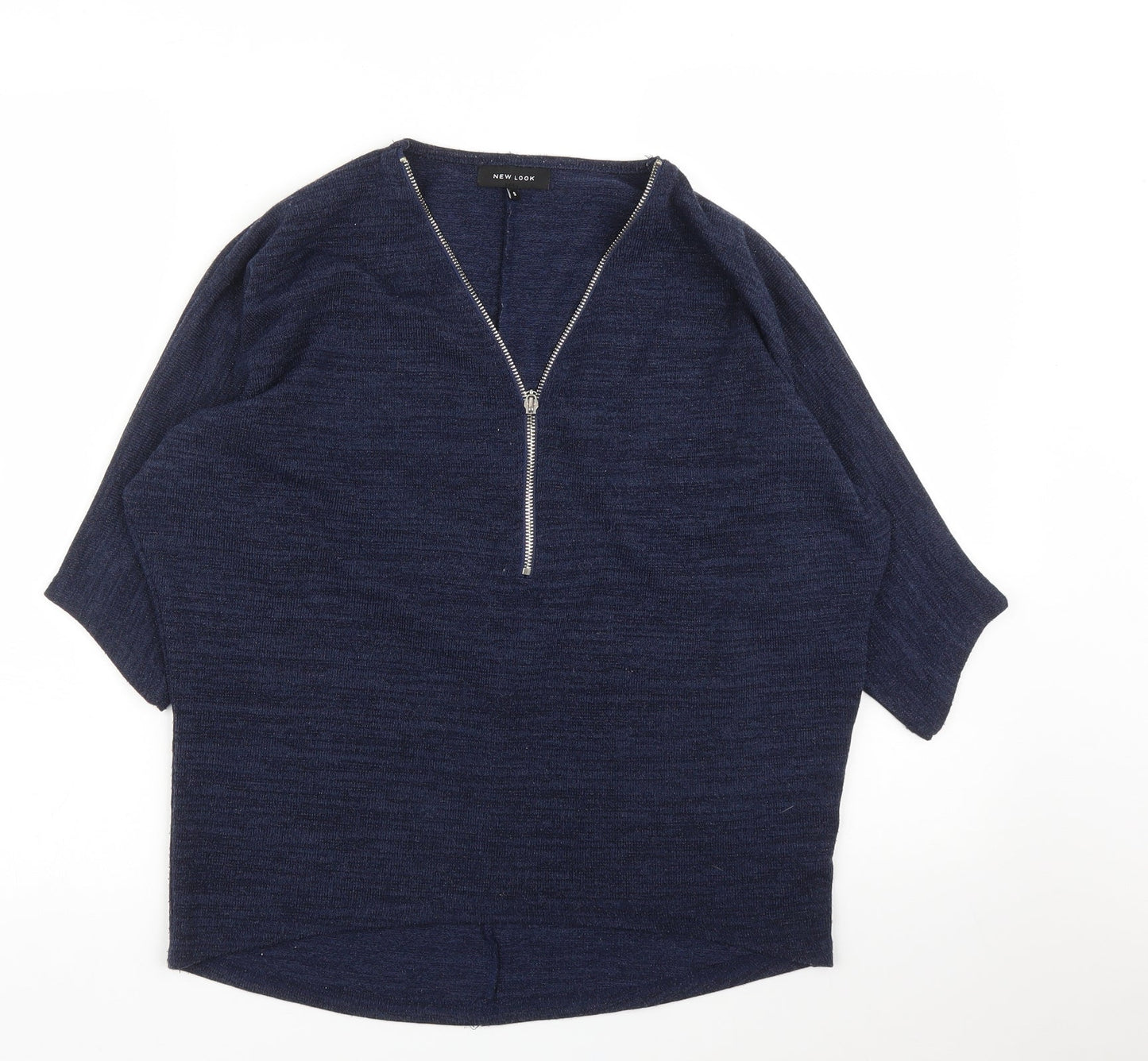 Womens UK Size S New Look Blue Pullover Jumper