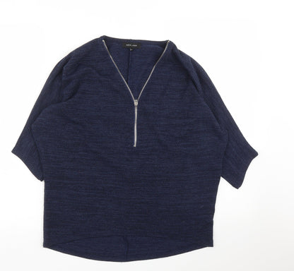 Womens UK Size S New Look Blue Pullover Jumper