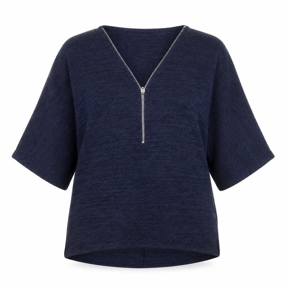 Womens UK Size S New Look Blue Pullover Jumper