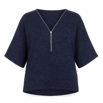 Womens UK Size S New Look Blue Pullover Jumper