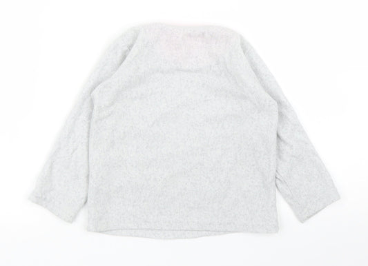 Primark Girls Grey   Pullover Jumper Size 18-24 Months  - PJ top