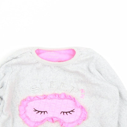 Primark Girls Grey   Pullover Jumper Size 18-24 Months  - PJ top