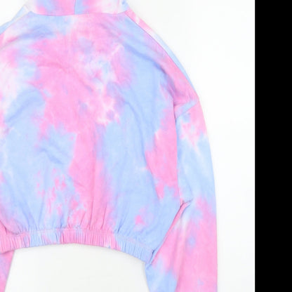 By Clara Womens Purple   Pullover Hoodie Size S  - Tie-Dye