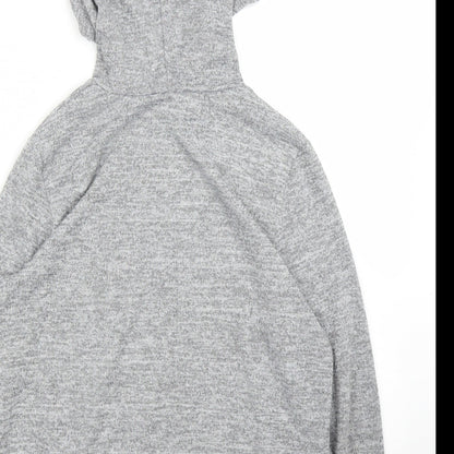 New Look Girls Grey   Pullover Hoodie Size 12 Years