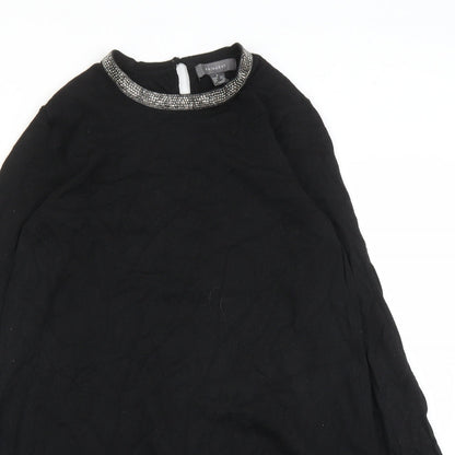 Primark Womens Black   Tunic Blouse Size S