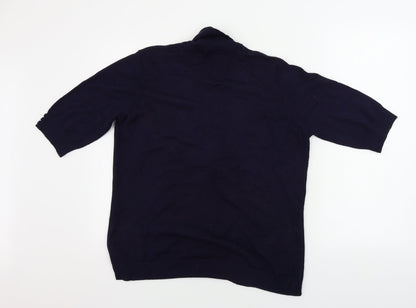 hale Womens Blue   Cardigan Jumper Size 14