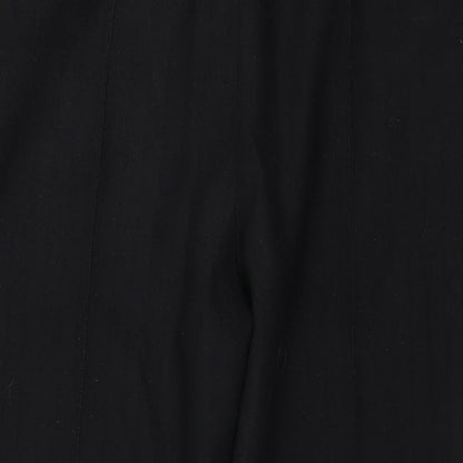 Womens UK Size 14 Marks and Spencer Regular Fit  Black Trousers