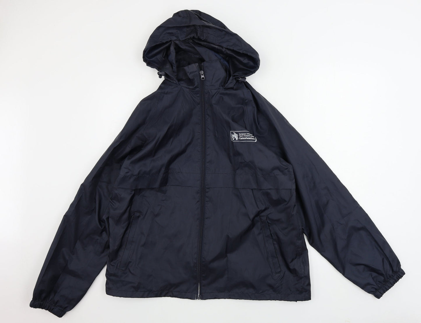 Mens UK Size S Result Blue Rain Coat