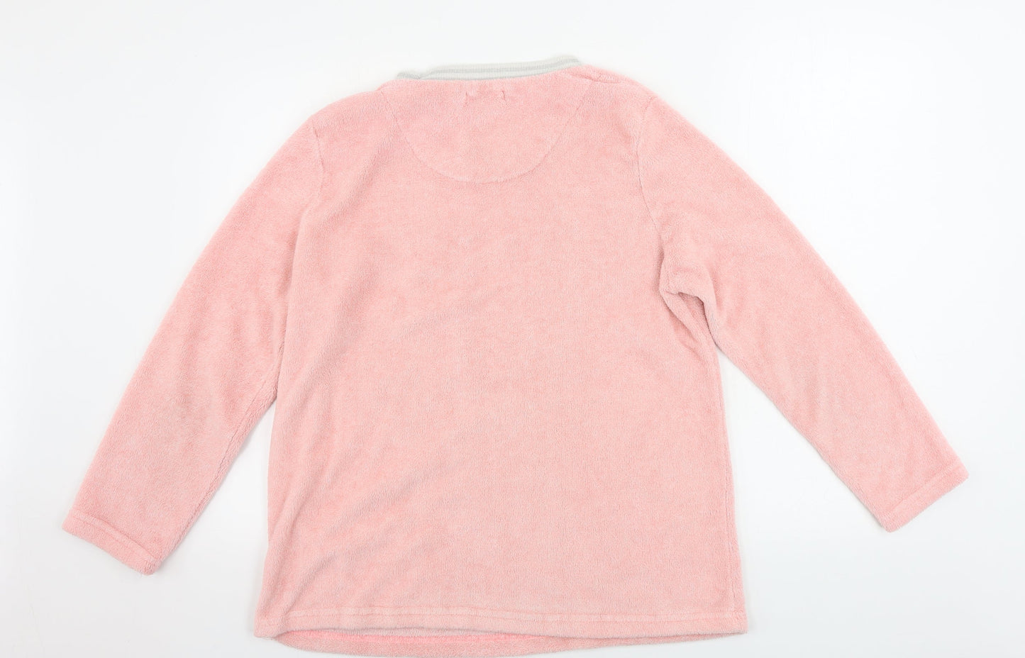 Womens UK Size XL love to lounge Pink Pullover Jumper