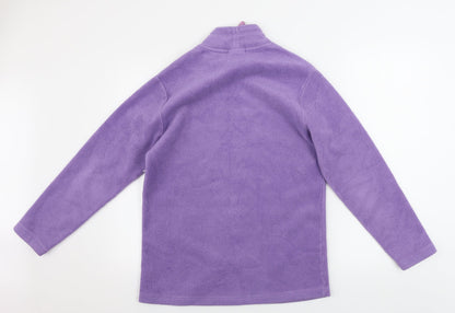Womens UK Size M para Purple Pullover Jumper