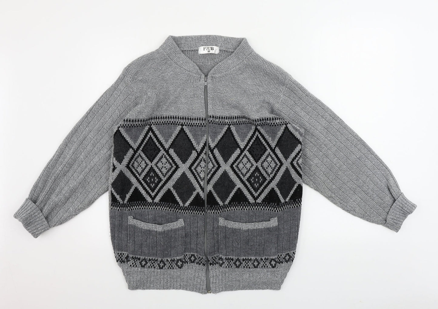 Mens UK Size M pab Grey Jacket
