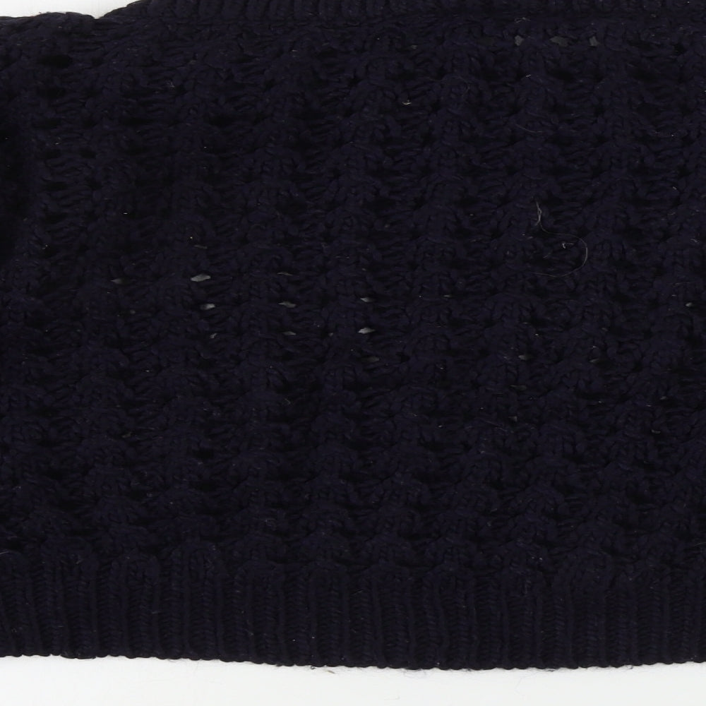 Womens UK Size 10 H&M Blue Pullover Jumper