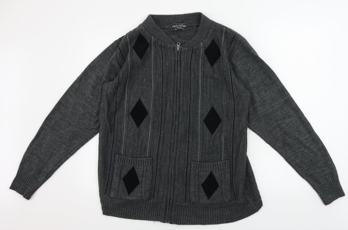 Lupa  Womens Grey   Jacket Coat Size M
